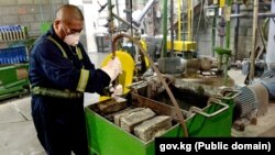 Производство на руднике Кумтор, 2023 год.