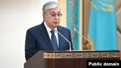 Ղազախստանի նախագահ Կասիմ-Ժոմորտ Տոկաևը, արխիվ, Աստանա: 