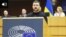 Владимир Зеленский в Европарламенте