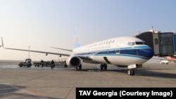 China Southern Airlines компаниясынын учагы. Иллюстрациялык сүрөт.