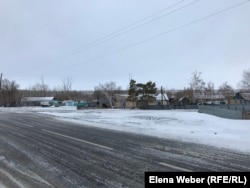 Село Чкалово, где бежит канал, через который заражённая ртутью вода стекает в реку