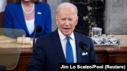 Президент США Джо Байден виступає зі зверненням «Про становище держави», Вашингтон, 1 березня 2022 року