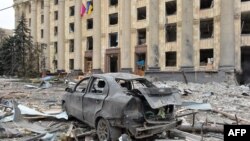 Харків після обстрілу російських військ, 1 березня 2022 року