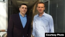 Андрей Боровиков и Алексей Навальный (архивное фото)