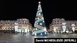 Головна ялинка Грузії. Грудень 2021 рік