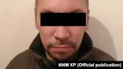 Кылмышка шектүү.  КР ИИМ тараткан сүрөт. 