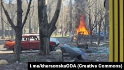 Херсон, российские обстрелы, 14 марта 2025 года