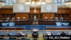 ՄԱԿ-ի արդարադատության միջազգային դատարանի նիստը, արխիվ, Հաագա: 