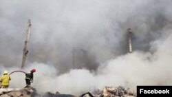 Հրդեհը «Սուրմալու»-ի տարածքում, Երևան, 14-15-ը օգոստոսի, 2022թ.