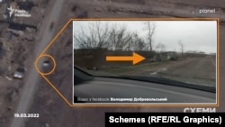 На знімку видно, що автобус 19 березня вже був в Андріївці