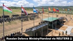 «Վոստոկ 2022» զորավարժությունների բացման արարողությունը, 31-ը օգոստոսի, 2022թ.