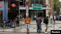 Իսպանիա - Մադրիդի փողոցներից մեկում, սեպտեմբեր, 2020թ.