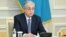 Президент Казахстана Касым-Жомарт Токаев на заседании парламента. 11 января 2022 года