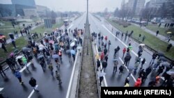 Blokade saobraćajnica u Srbiji zbog rudnika litijuma