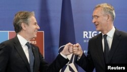 ԱՄՆ պետքարտուղար Էնթոնի Բլինքեն և ՆԱՏՕ-ի գլխավոր քարտուղար Յենս Ստոլտենբերգ, արխիվ