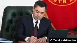 Садыр Жапаров.