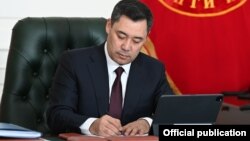 Садыр Жапаров. 