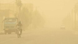 Maryda ýene tozanly ýel turdy