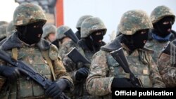 Армянские миротворцы в Казахстане (архив)