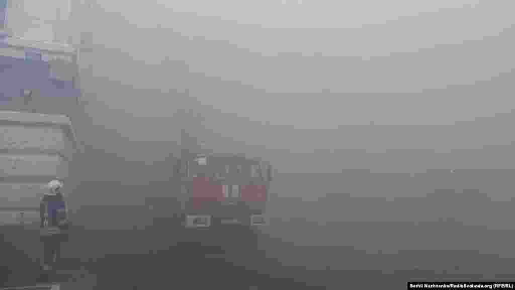 Під час гасіння пожежі