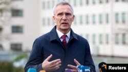 Єнс Столтенберґ назвав важливою заяву США про початок тренування, тому що вона уможливлює надання винищувачів на певному етапі