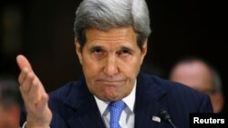 جان کری در جلسه کمیته روابط خارجی سنا