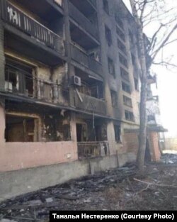 Результаты обстрела Попасной