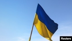 Флаг Украины. Иллюстративное фото.