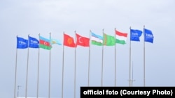 Түрк мамлекеттер уюмунун желектери.