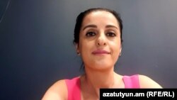 Մարիամ Համբարձումյանը զրուցում է «Ազատության» հետ, Երևան, 28-ը հուլիսի, 2022թ.