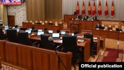 Жогорку Кеңештин жалпы жыйындар залы.