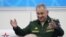 Сяргей Шайгу падчас Міжнароднага ваенна-тэхнічнага форуму "Армія-2022", жнівень 2022. Архіўнае фта