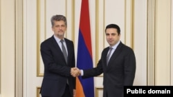 Ալեն Սիմոնյանն այսօր ընդունել է Գարո Փայլանին