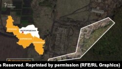 Військова техніка РФ в с. Політотдельський Бєлгородської області, 22 квітня 2022 року