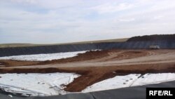 Захоронение ртутных отходов. Темиртау, август 2009 года.