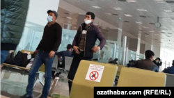 Halkara aeroporty. Türkmenistan (illýustrasiýa suraty)