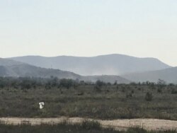 Пыльная дымка над Ульяновским карьером