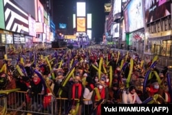 Таймз-сквер в Нью-Йорку