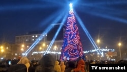 Ялинка-2022 в окупованому Донецьку