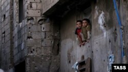 Дети в Дамаске, архивное фото