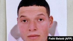 Նիսում դանակով ահաբեկչական հարձակում իրականացրած թունիսցի Բրահիմ Աուսաուին, լուսանկարը Թունիսում նրա ընտանիքի արխիվից է, 30 հոկտեմբերի, 2020թ.
