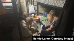 Приміщення на грузинському кордоні, у якому перебували українці