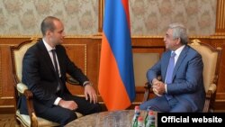 Հայաստանի նախագահի և Վրաստանի փոխվարչապետի հանդիպումը, Երևան, 11-ը սեպտեմբերի, 2017թ․ 