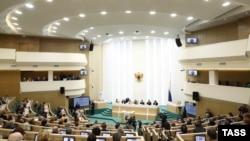 Рада федерації Росії, зала засідань, архівне фото