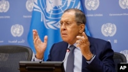 ՌԴ ԱԳ նախարար Սերգեյ Լավրովը ՄԱԿ-ում, արխիվ