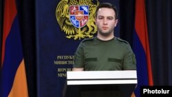 Пресс-секретарь Министерства обороны РА Арам Торосян