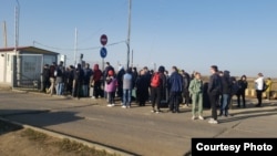 Казакъстан чигендә мобилизациядән качучылар