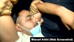 В участок доставили мажоритарного кандидата коалиции «ЕНД – Сила в Единстве» Георгия Капанадзе