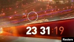 Акс аз камераҳои назоратии пули Василевский