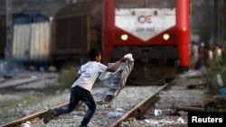 Качкындардын балдары